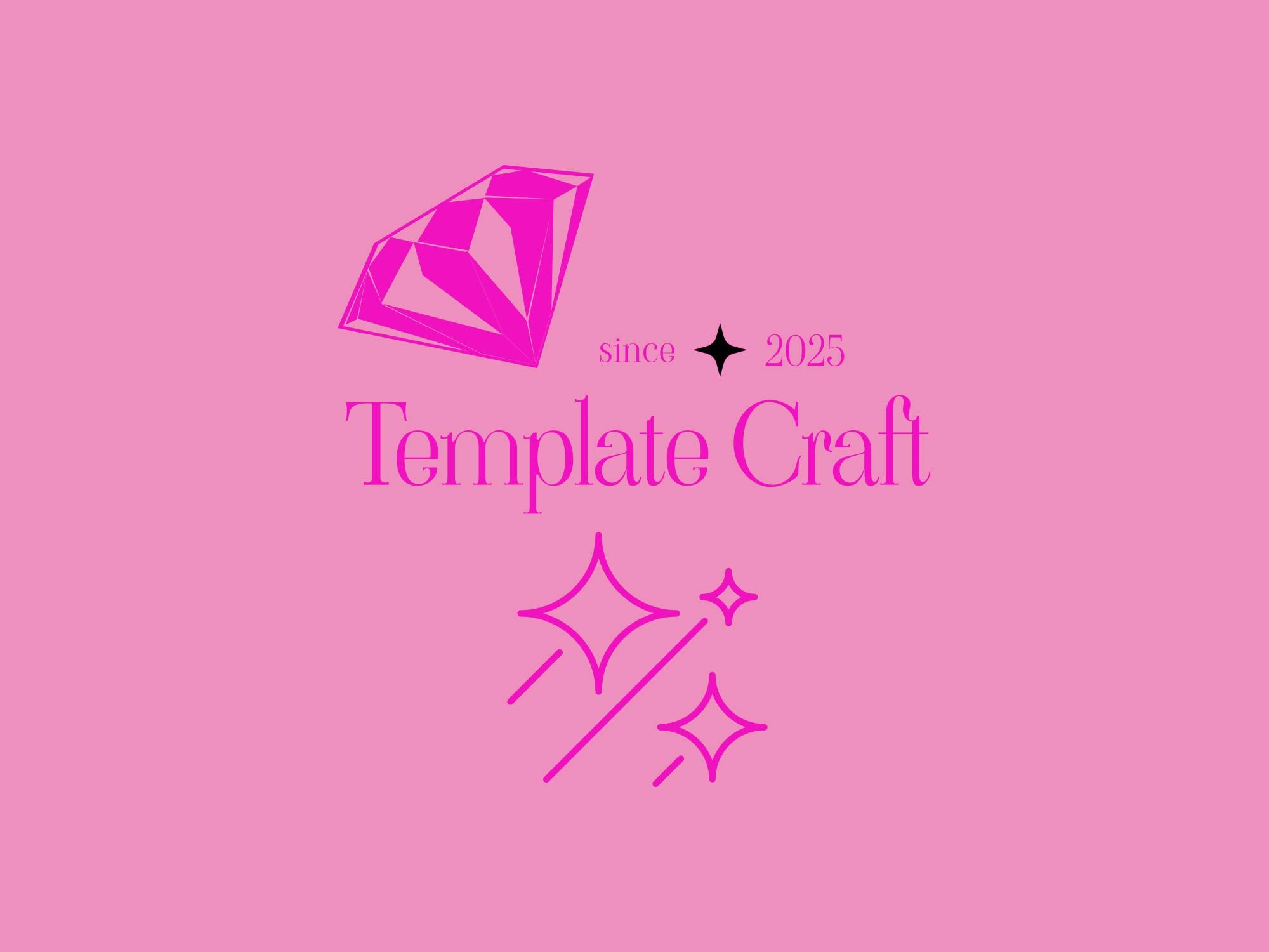 Template Craft Floating Logo